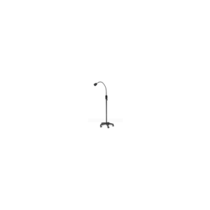 LAMPE DEXAMEN LED SUR ROULETTE - NOIR